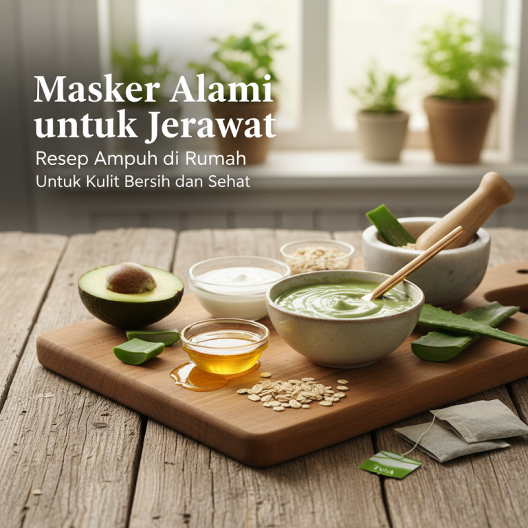 Masker Alami untuk Jerawat: Resep Ampuh di Rumah untuk Kulit Bersih dan Sehat