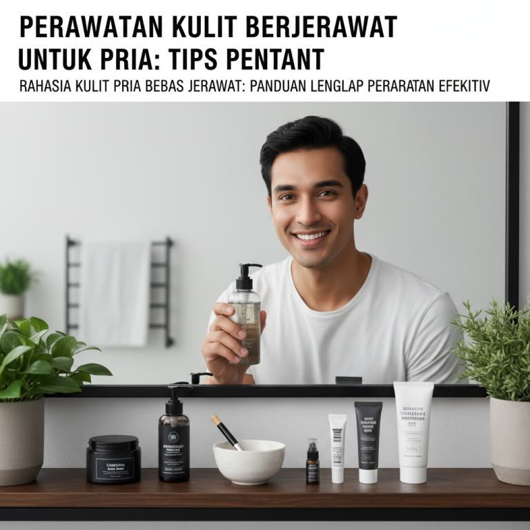 Rahasia Kulit Pria Bebas Jerawat: Panduan Lengkap Perawatan Efektif